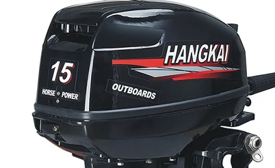 

Hangkai Outboard Motor 2 Stroke 15HP Outboard Engine Sea doo Boats Accessories Boat Motors Outboards Motors