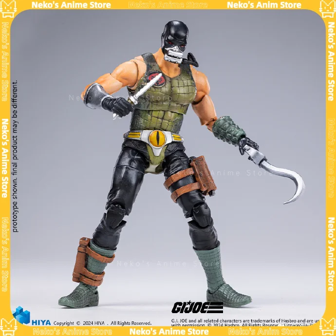 在庫あり HIYA 1/18 4 インチアクションフィギュア絶妙なミニシリーズ G.I.Joe クロックマスター & フィオナアニメギフト男の子のためのコレクション模型玩具