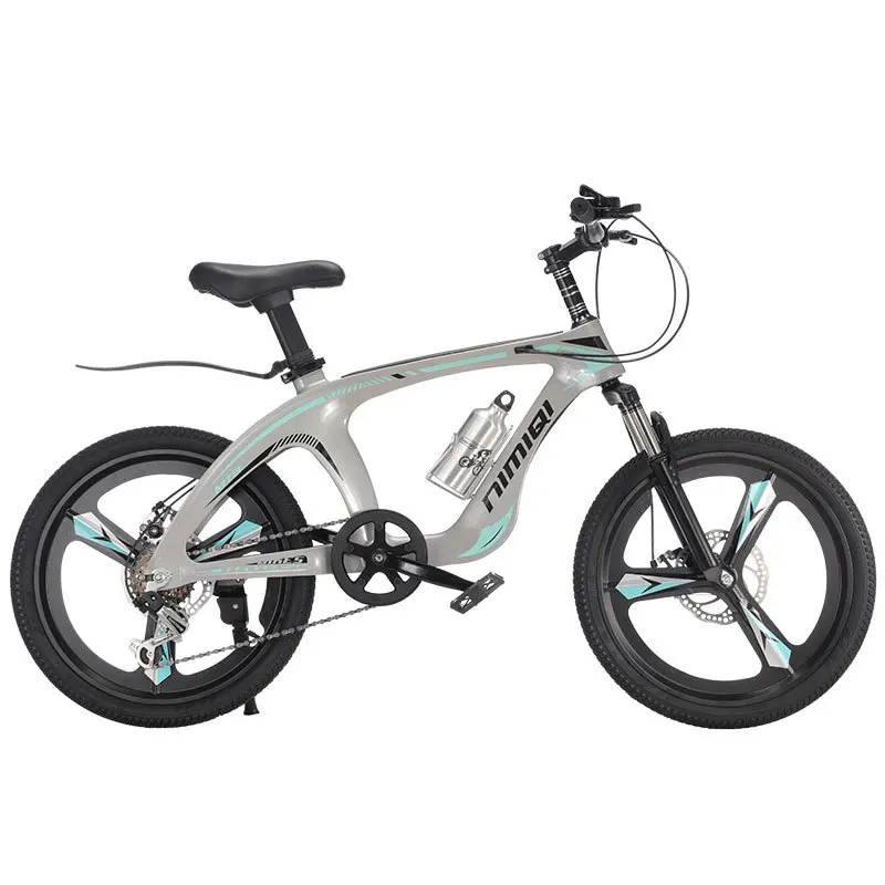 CooyaMagnesium-Legierung Mountainbike Speed Bike Big Kinder Fahrrad 20 Zoll 22 Zoll Scheibenbremse Integriertes Rad Ultraleichtes Studentenfahrrad