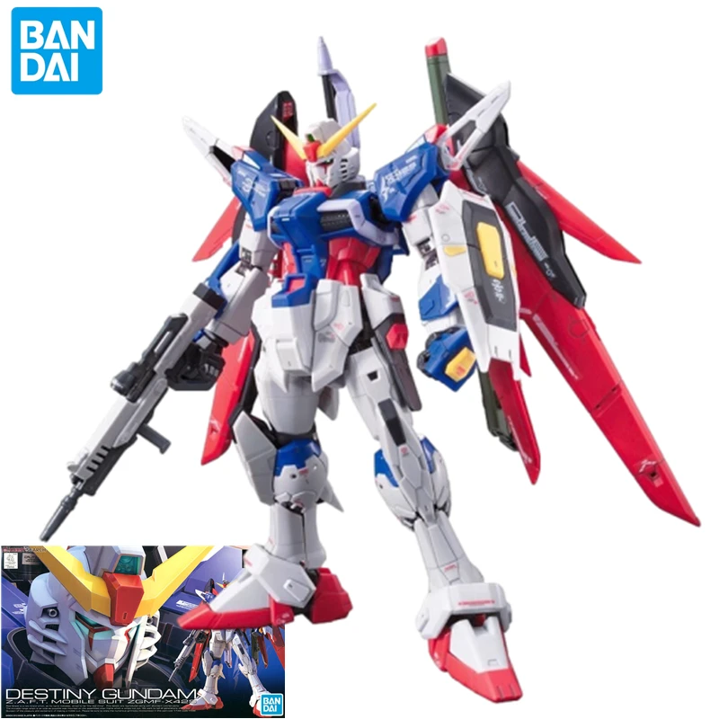 

Модель BANDAI DESTINY GUNDAM Shinn Asuka mecha, фигурка RG11, украшение робота, аниме, периферийные устройства, сделай сам, собранная игрушка, подарок на день рождения