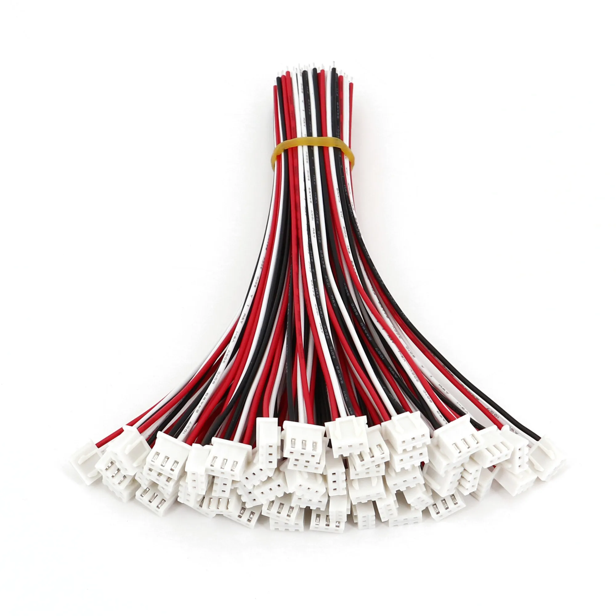 50Sets XH2.54 Single End 3-Pin Pitch 2.54mm 15cm Electronic Wire To Board Connector