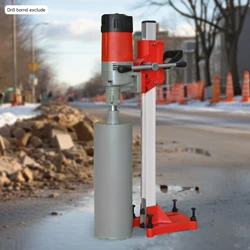 2.3KW Concrete Core Drill Rig Stand Core Drilling Machine Power Tool for Concrete and Cement Max Drilling Diameter 165MM