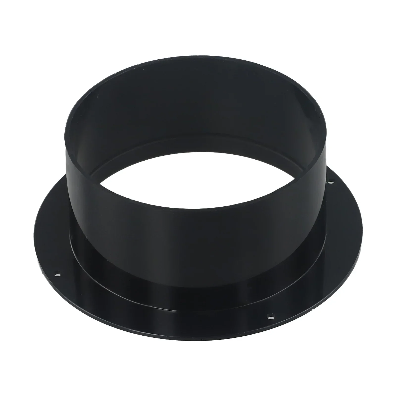 1pc ABS Wall Flange Connector With 75MM100MM120MM Sizes For Ventilation Pipe Connections High Strength High Quality