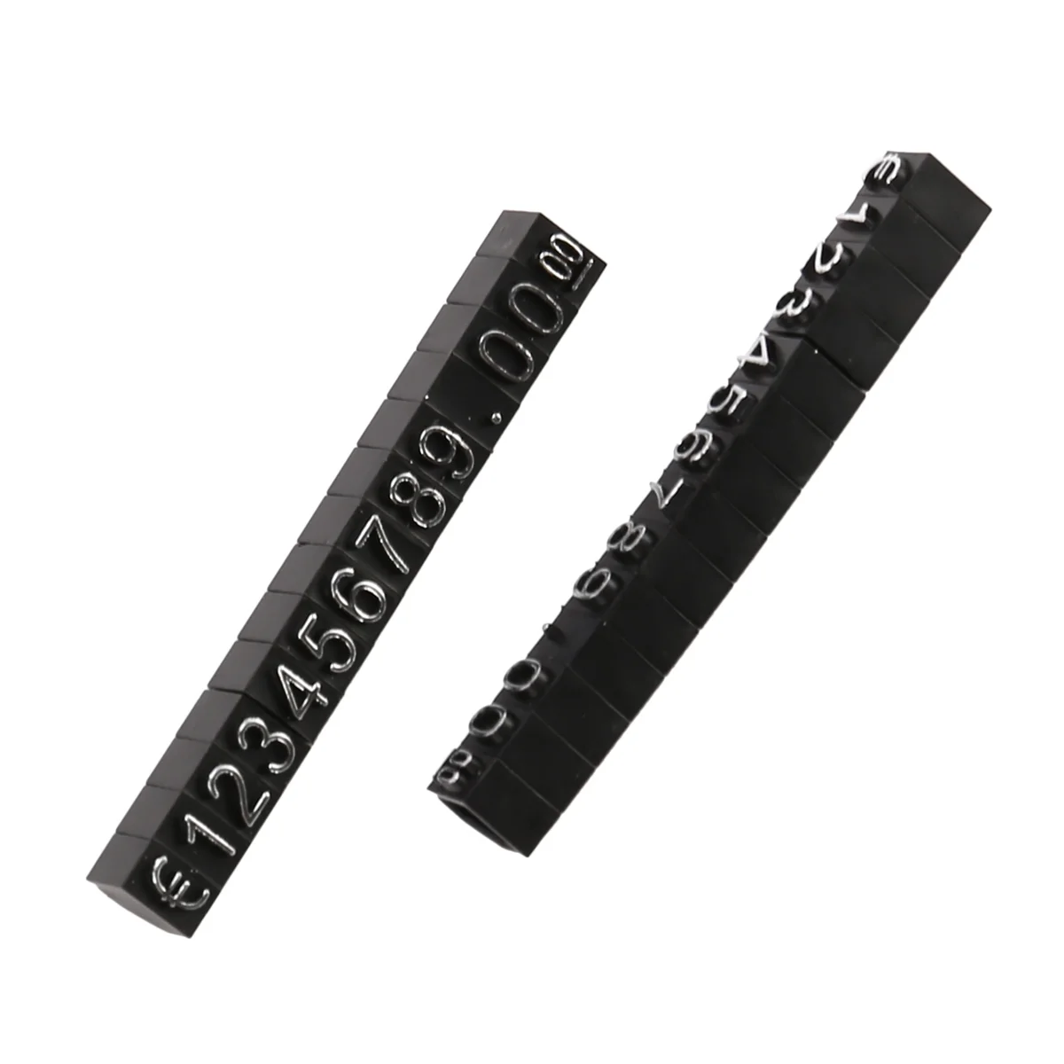 30 مجموعة من علامات عرض الأسعار للمكعبات البلاستيكية، متجر ملصقات إطار حامل أرقام قابل للتعديل