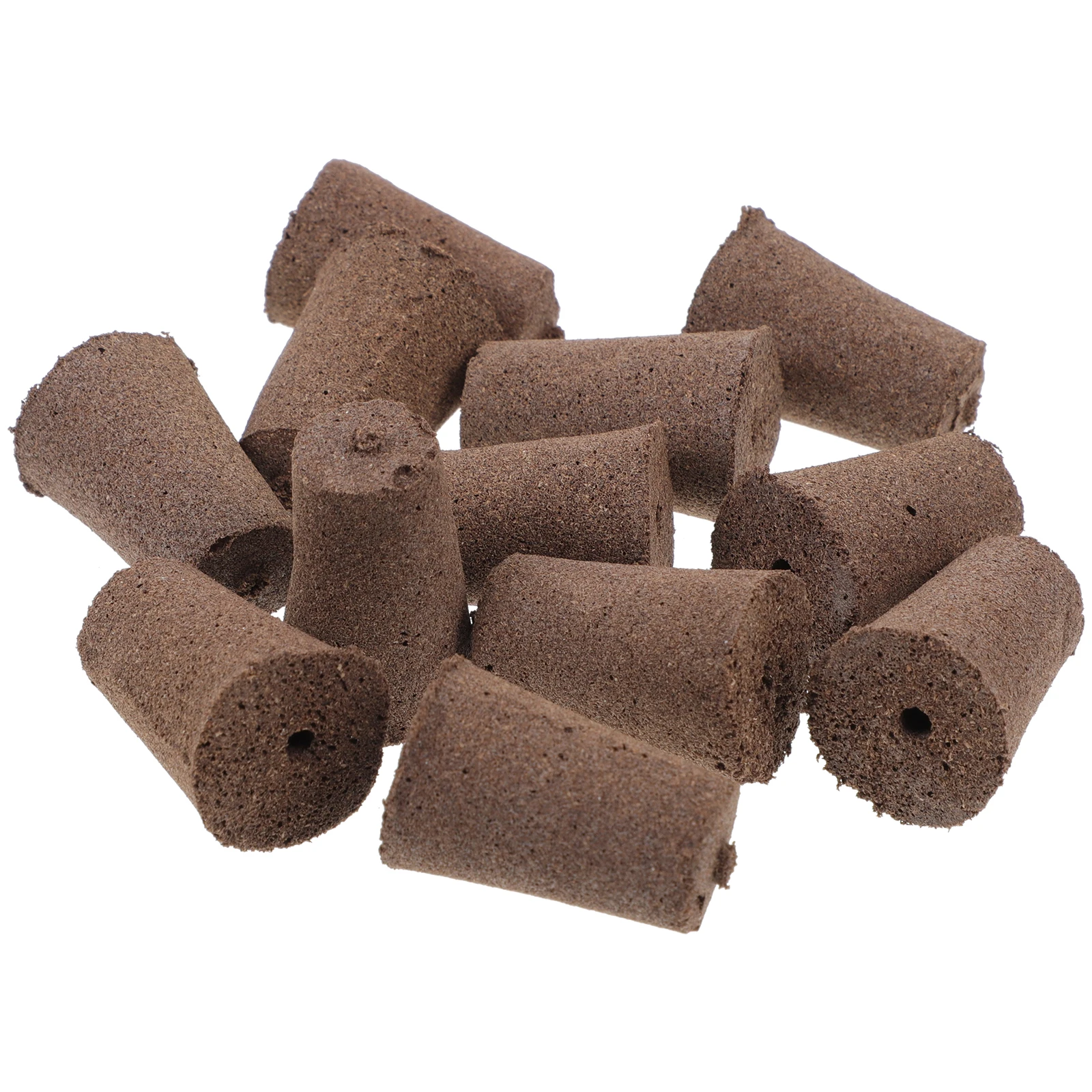 

12 Pcs Seedling Block 55% Foam 45% Peat Matrix Soil Block Gardening Supplies Nutrient Blocks Easy Transplanting