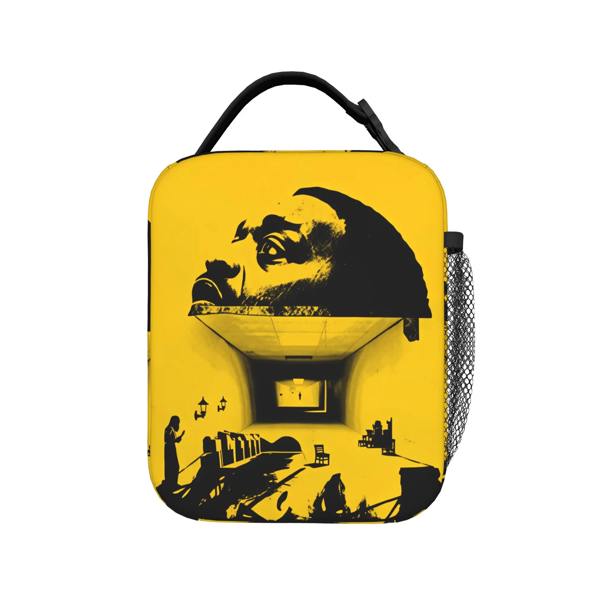 The Backrooms  Lunch Bag For Child  Print Lunch Box Aesthetic Office Cooler Bag Portable Oxford Tote Food Bags
