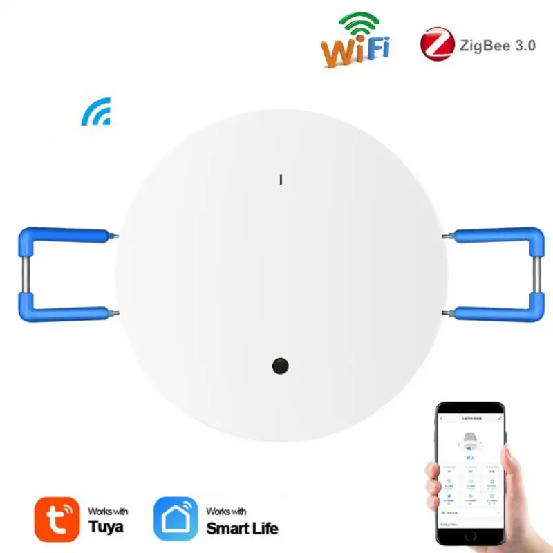 Tuya Smart ZigBee Wifi inteligentny sufitowy czujnik obecności człowieka Tuya ludzki ruch ciała czujnik detektora wykrywanie światła