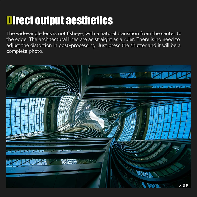 7 شرفي 10 ملم F3.5 APS-C 108 °   عدسة تركيز ثابتة بزاوية واسعة للغاية لكاميرا Sony E Fujifilm XF Nikon Z Micro M4/3 Mount