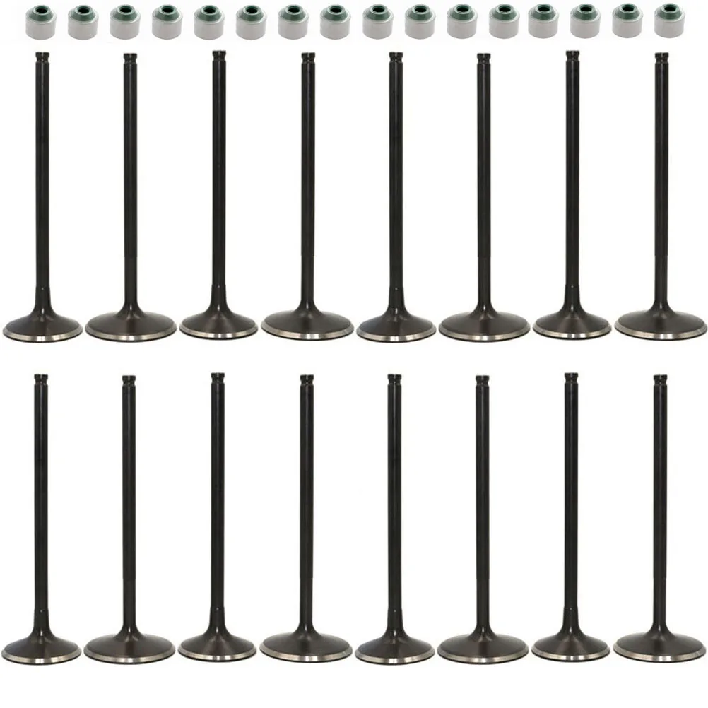 16 قطعة محرك دراجة نارية جزء كمية العادم صمام مجموعة سدادات مانعة للتسرب لياماها YZF R6 YZFR6 YZF-R6 2006-2024 2007 2008 2009 2010 2011