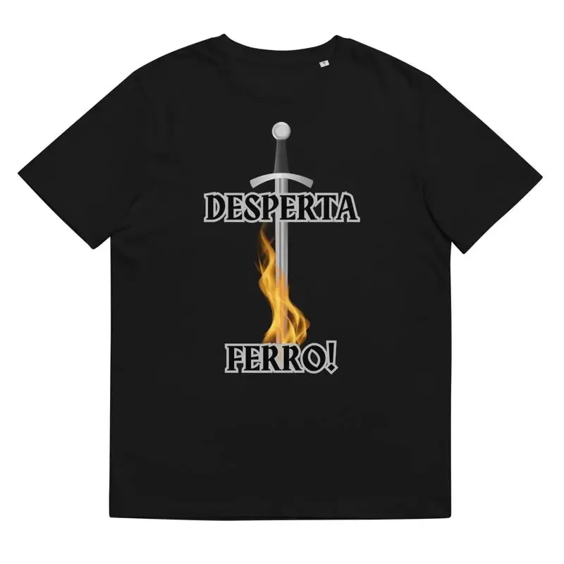 Camiseta de algodón orgánico Desperta Ferro