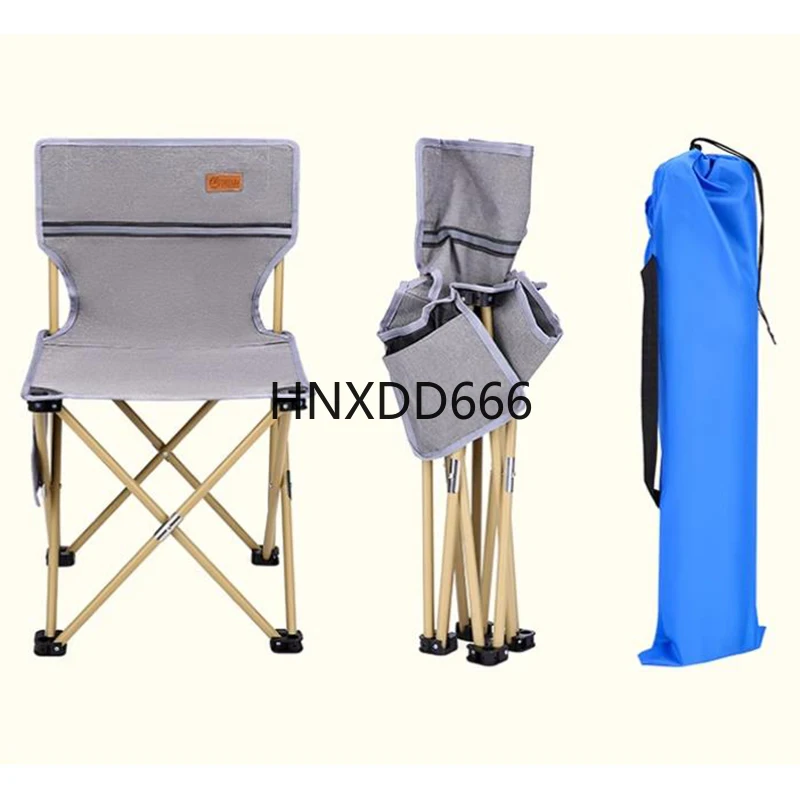 

Lightweight Camping Beach Chairs Backrest Foldable Picnic Relax Beach Chair Portable Metal Outdoor Furniture Chaise Lounges