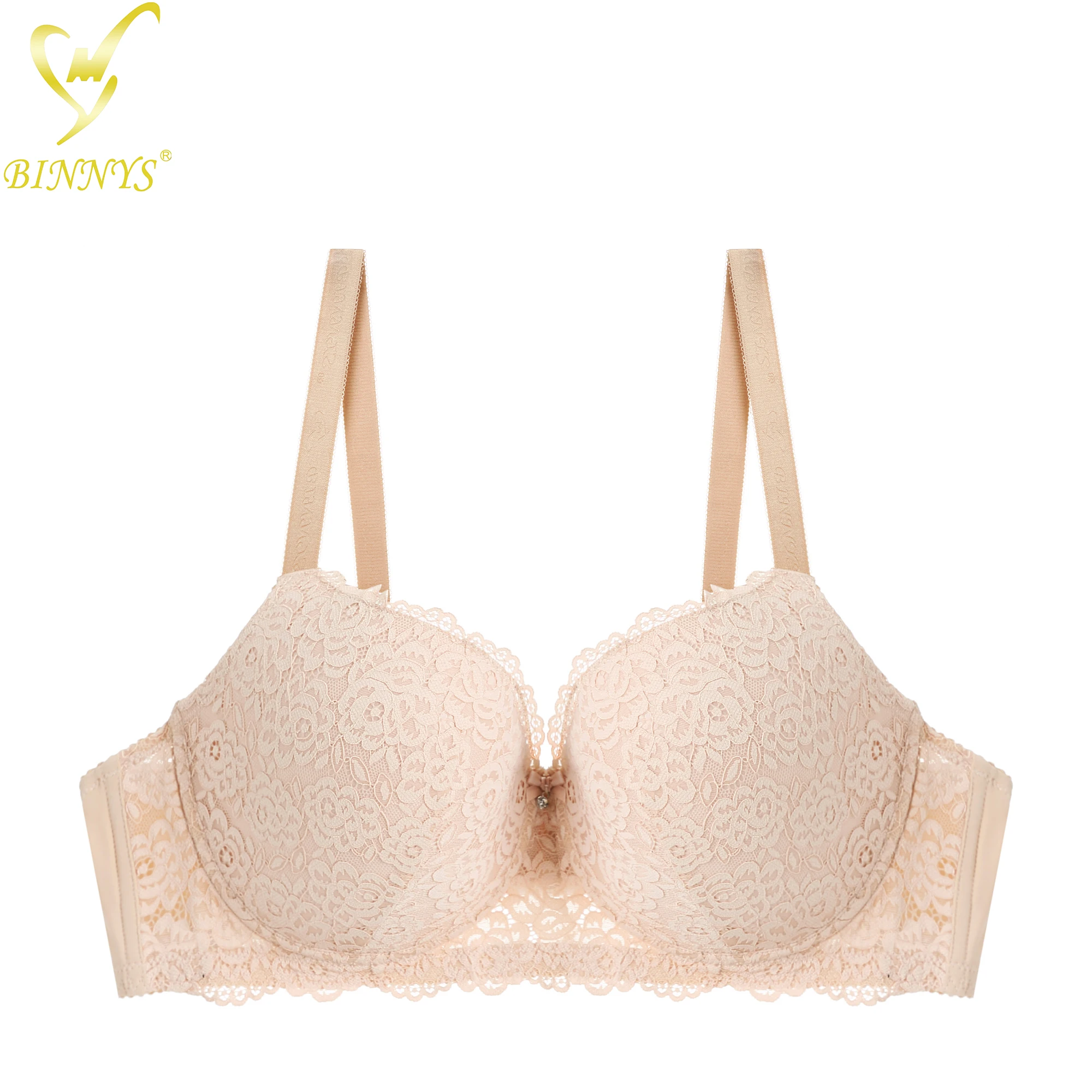 

BINNYS High Quality Women's F Cup Full Cup Female Lingerie Breathable Big Plus Size Sexy Women Underwear Bra