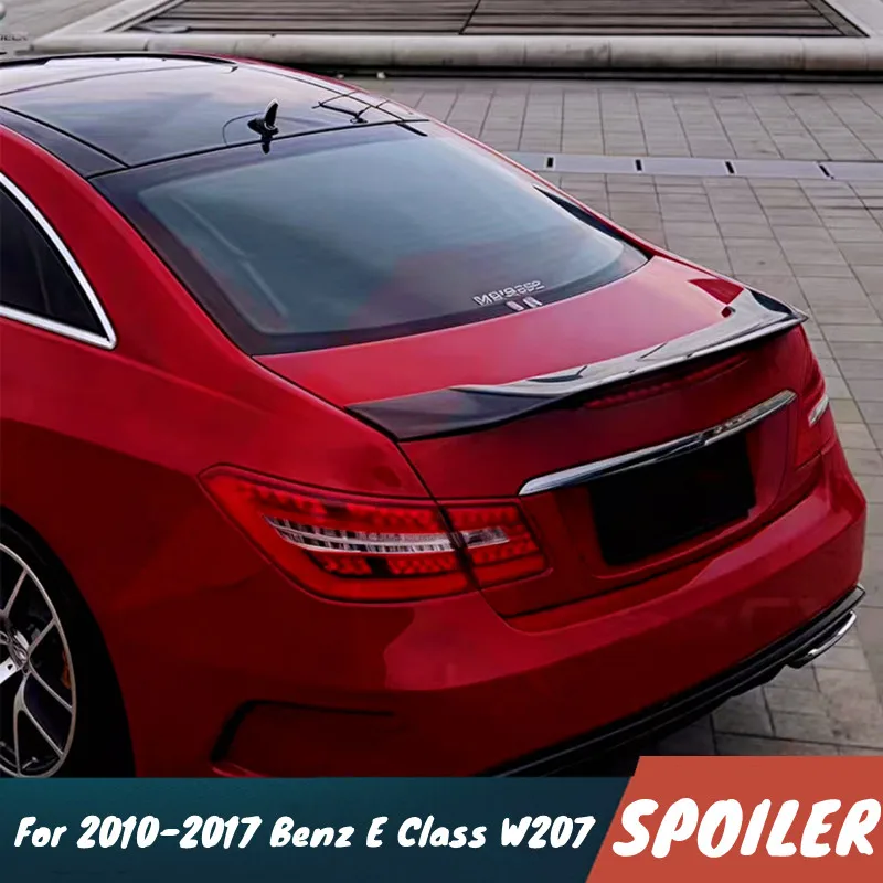 

For 2010-2017 Mercedes Benz E Class W207 R Style Carbon Fibe/FRP Materia Car Rear Trunk Lid Spoiler Exterior Tuning Accessorie