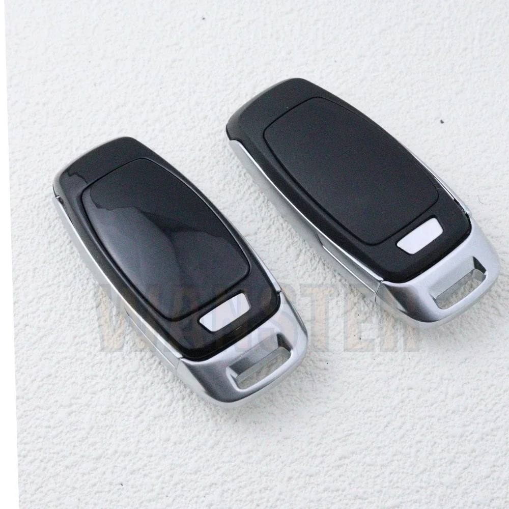 3 Bottons Car Key Fob Case Housing for Audi A6 A6L A4 C8 A7 A8 Q8 2019 2020 2021 2022 2023 2024 Car Remote Key Shell Replacement