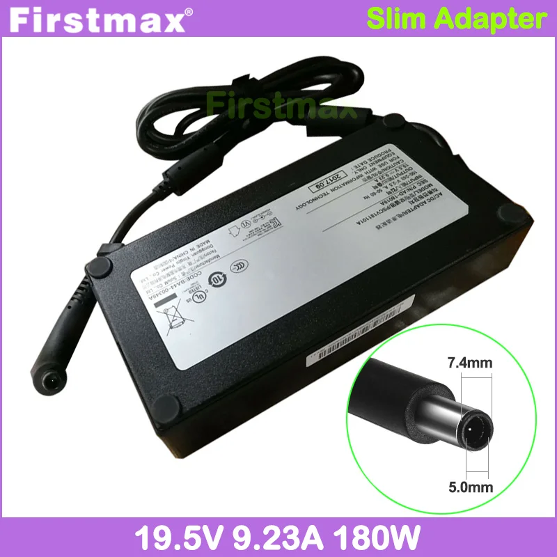 19.5V 9.23A 180W laptop adapter for Samsung genuine charger Odyssey NP800G5H-XS1US AD-18019A BA44-00348A power supply