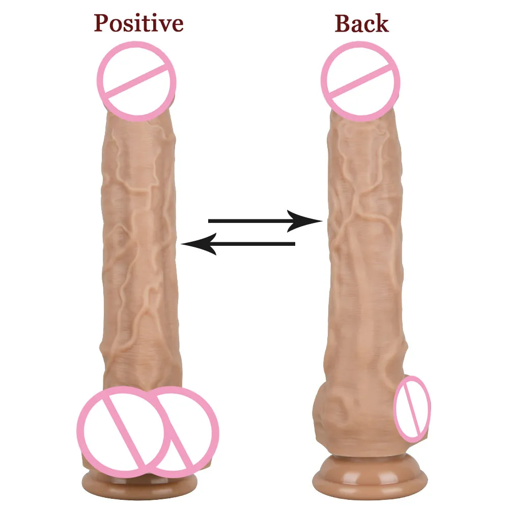 Huge Soft Liquid Silicone Realistic Dildo Strapon Big Penis With Suction Cup Sex Toys for Adults Female Masturbation Sex Product