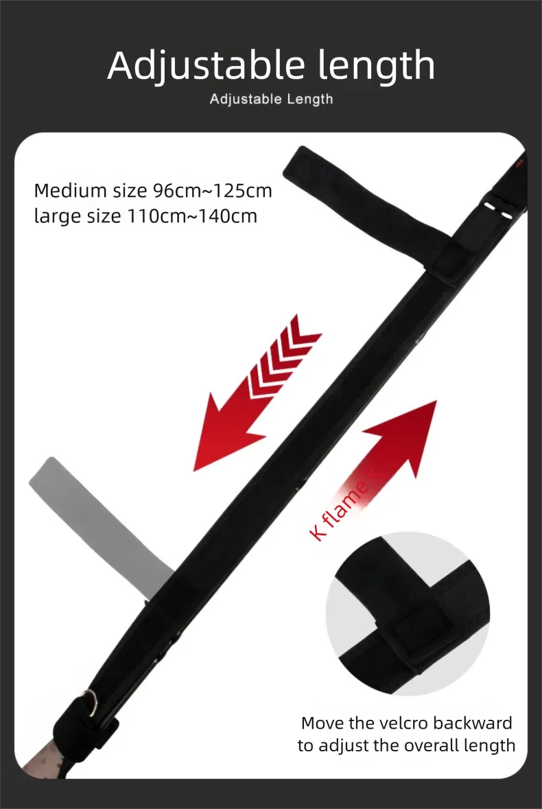 مجموعة حزام قضيب السحر المحمول، واقي قضيب الفيلكرو، غطاء قضيب قابل للتعديل، ربطة قضيب، حقيبة تخزين