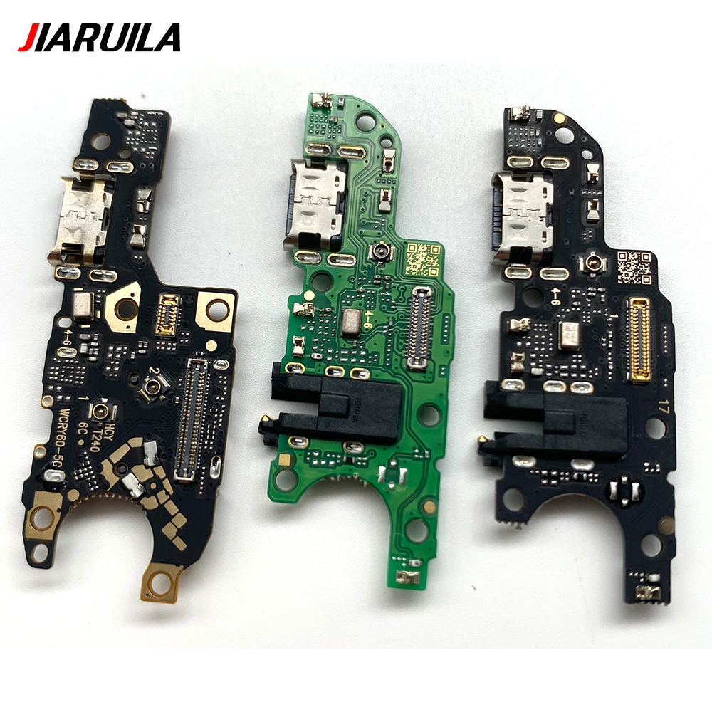 10 قطعة ، USB تهمة ميناء جاك موصل هيكلي شحن مجلس الكابلات المرنة لهواوي الشرف X6 X6A X7 X7A X7B X8 X8A X8B X9A X9B 4G 5G