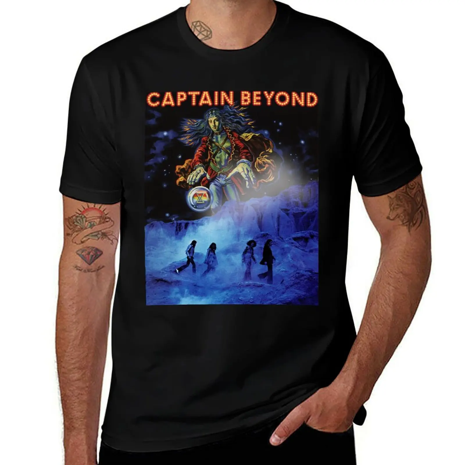 

Captain Beyond T-Shirt cotton t shirts man 100% man t shirt designer