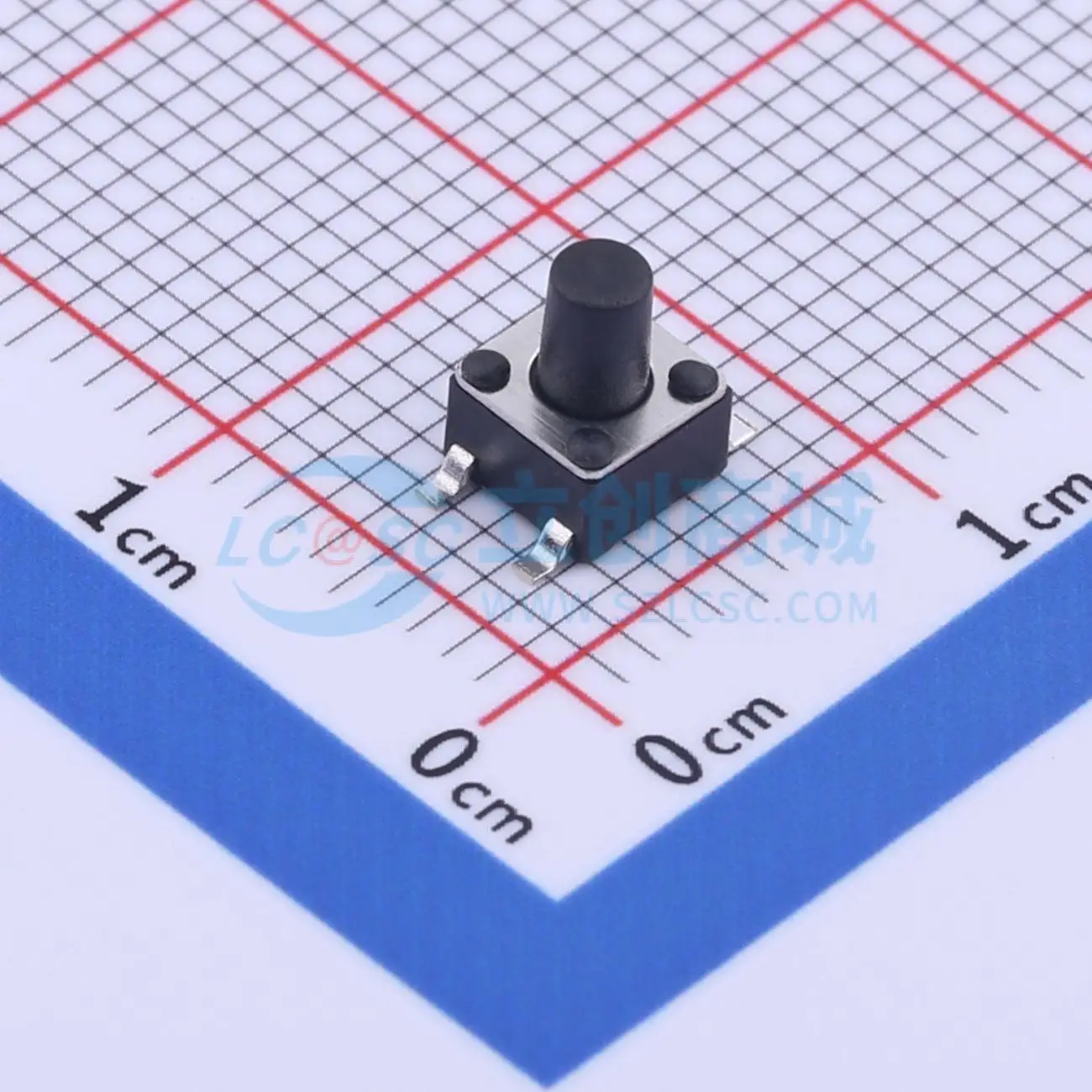 635pcs KH-4.5X4.5X6H-STM SMD-4P 4.5x4.5mm SPST 4.5mm Tactile Push Button Switch