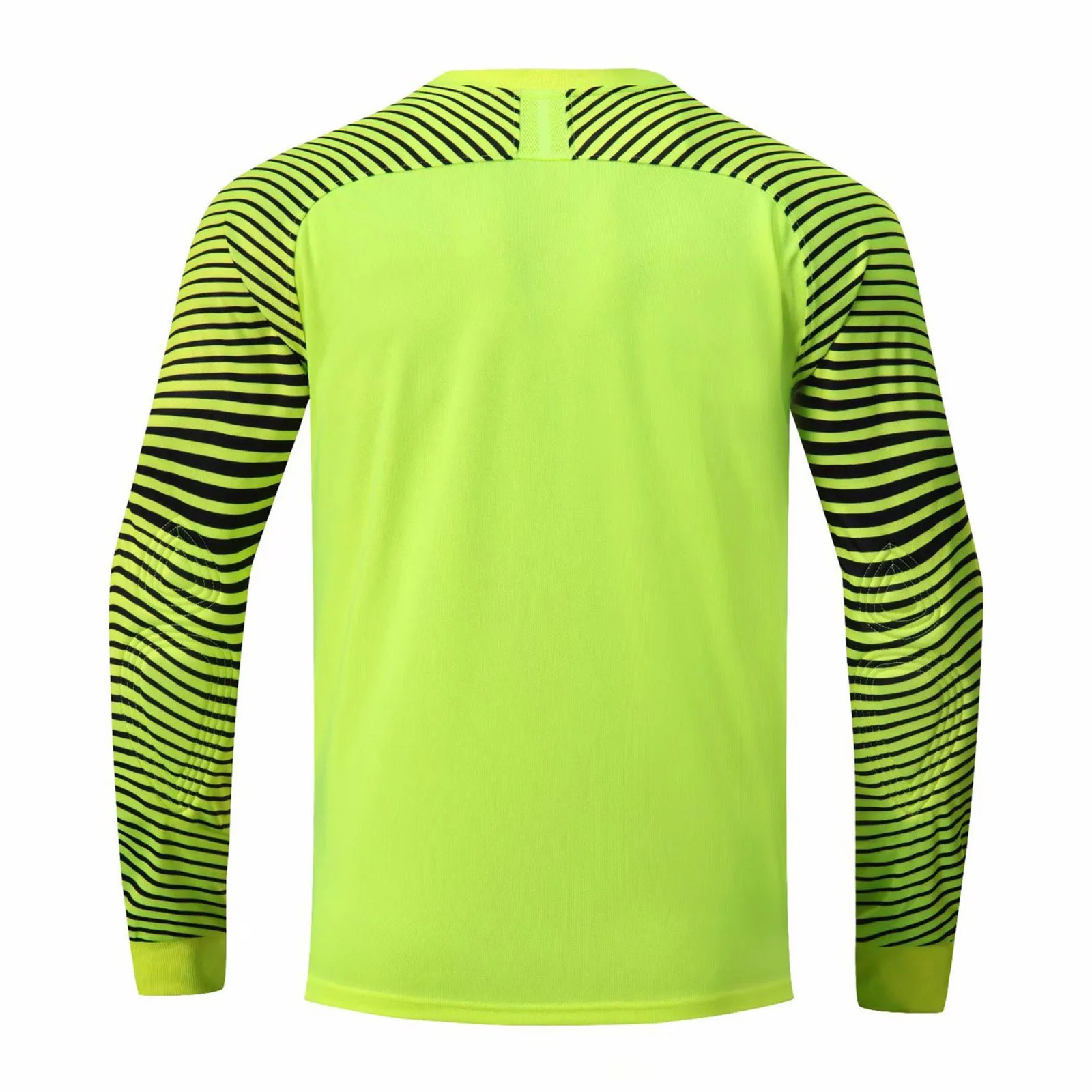 Children Boys Soccer Goalkeeper Tops Football Training Match Uniform Goalie Shirt Long Sleeve Quick-Drying Sponge Padded T-shirt