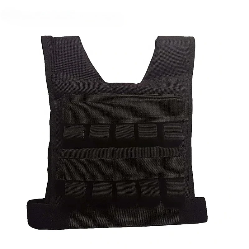 Guli Fitness OEM/ODM Aangepast logo Functioneel Ademend Training Verstelbaar 10Kg/20Kg/30Kg Gewichtsvest voor mannen en vrouwen