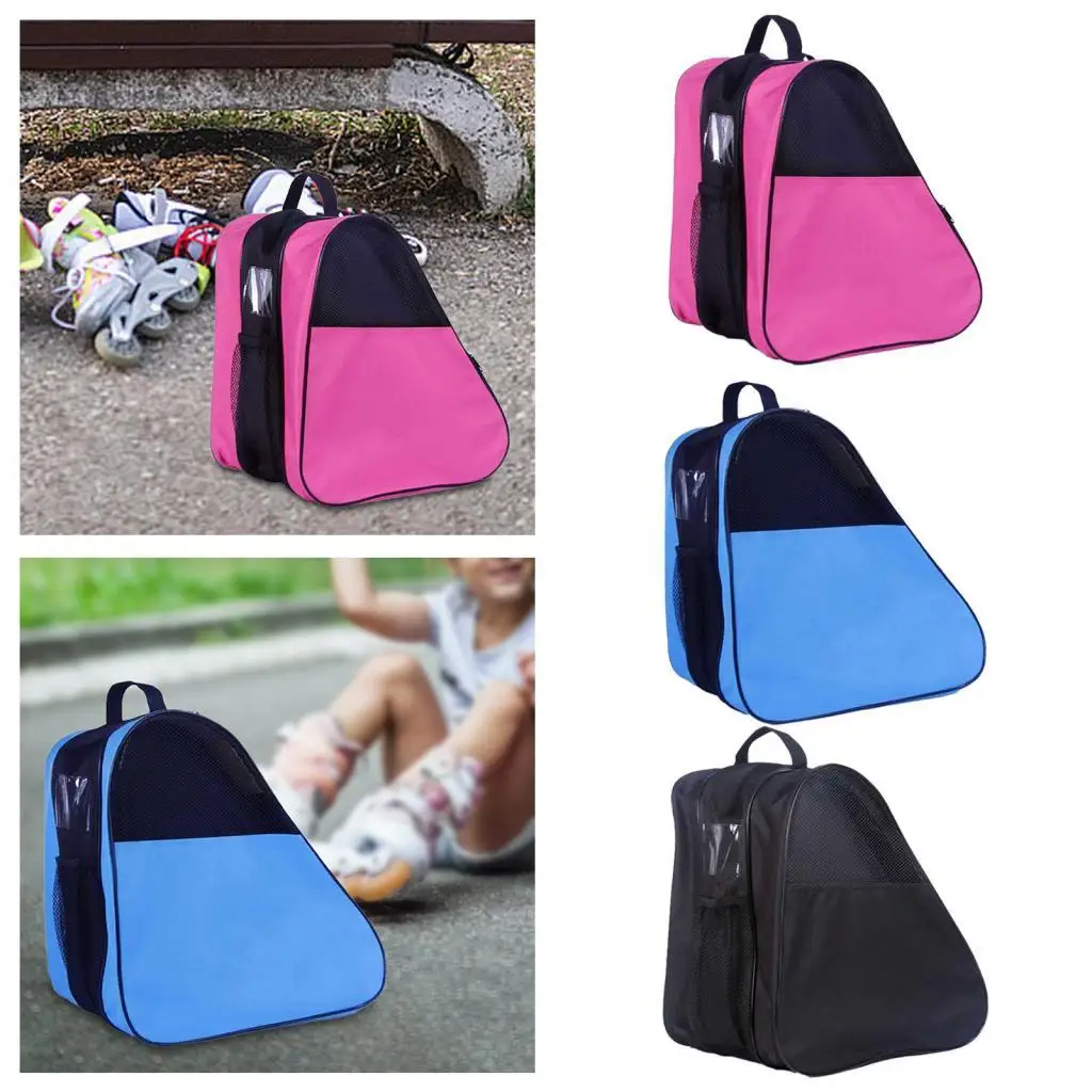 

Roller Skate Bag Roller Skate Carrier Supplies Portable with Adjustable Shoulder Strap Skating Shoes Bag Boys Girls Kids