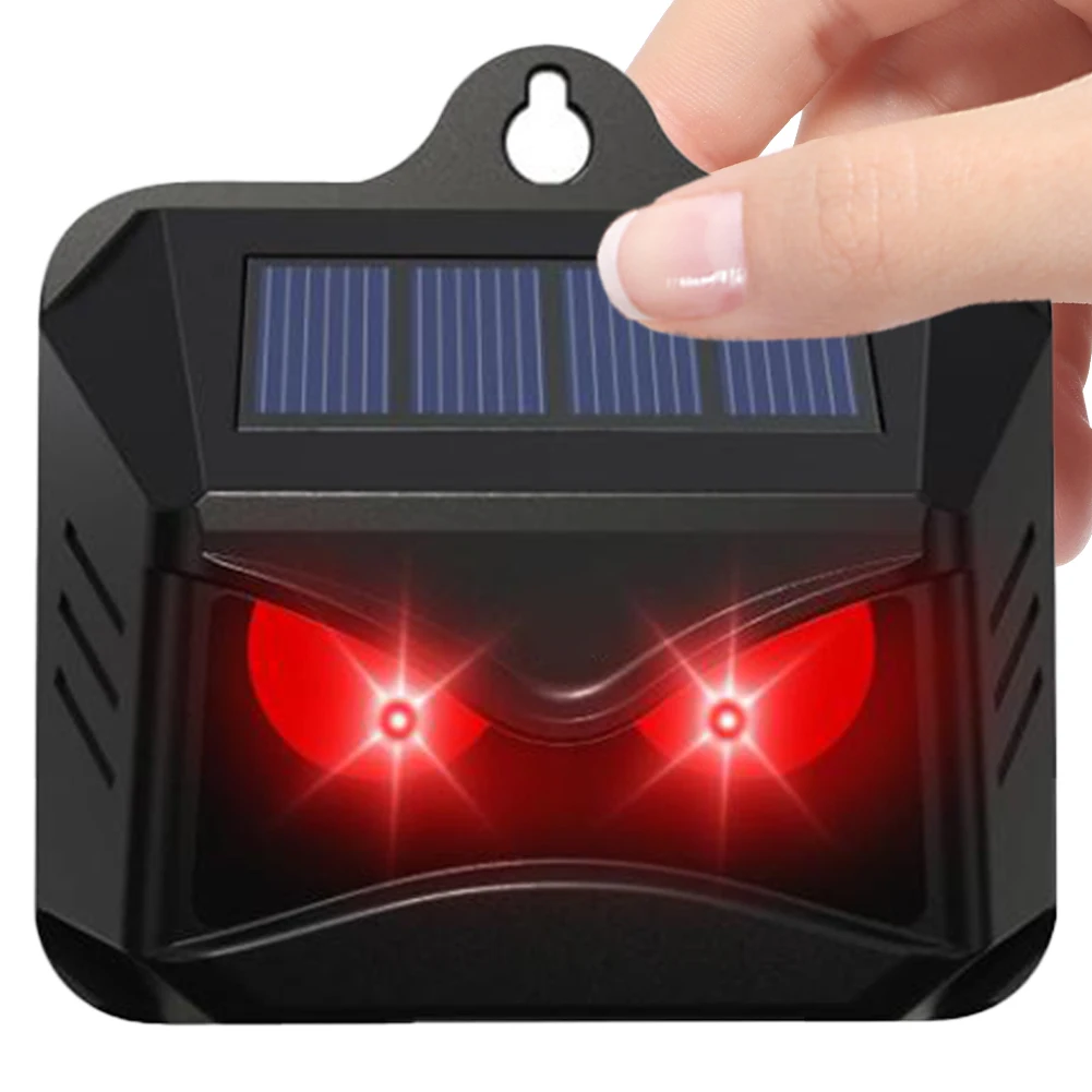 

2Pcs Nighttime Animal Deterrent Light Protective Wild Boar Rabbit Repeller Solar Nocturnal Animal Repeller for Skunk Deer Coyote