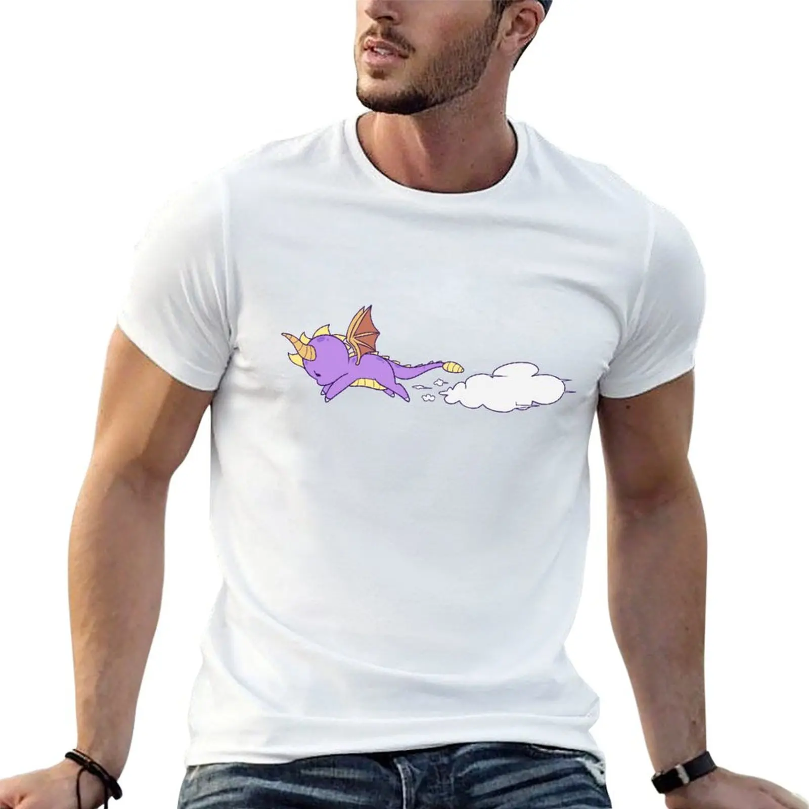 

Spyro the Dragon T-Shirt cotton t shirts high quality t shirt for man 100 percent cotton T-Shirt
