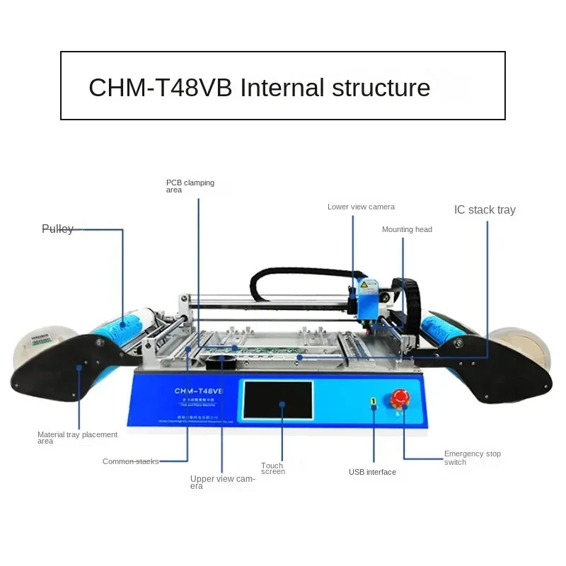 Automatic Visual Placement Machine Small Desktop Domestic Placement Machine SMT Placement Machine