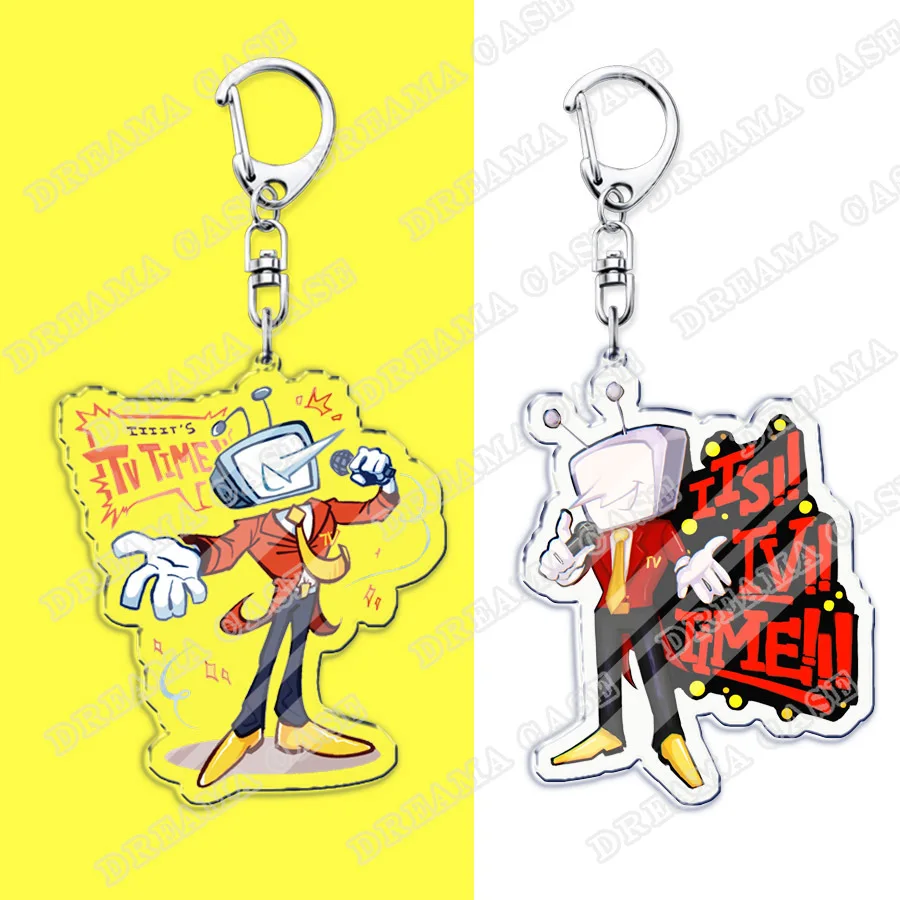 Deltarune Tenna المفاتيح اكسسوارات حقيبة Charms Undertale السيد Tenna هوائي Lanino ميمي سلاسل المفاتيح Keyrings مجوهرات المشجعين هدية