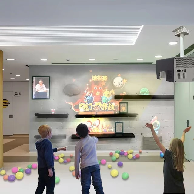 Led Bouncing Ball Interactive Projection Smash Games 3d Wall Games Ar Products