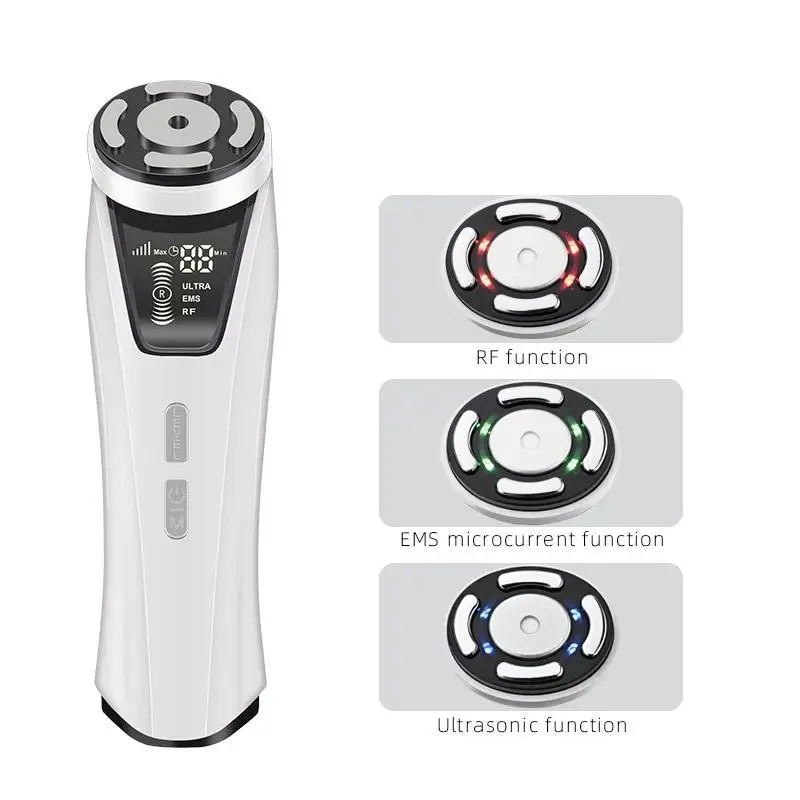 HIFU Ultrasonic Facial Radiofrequency EMS Facial Firming Wrinkle Reducing Lifting Massager Facial Beauty Care Tools LESEN Beauty