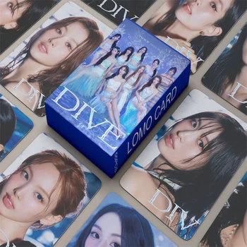 55 teile/satz jihyo momo idol mädchen nayeon lomo karten neues album tauchen hd printd fotocards mina sana dahyun tzuyu chae young fans geschenk