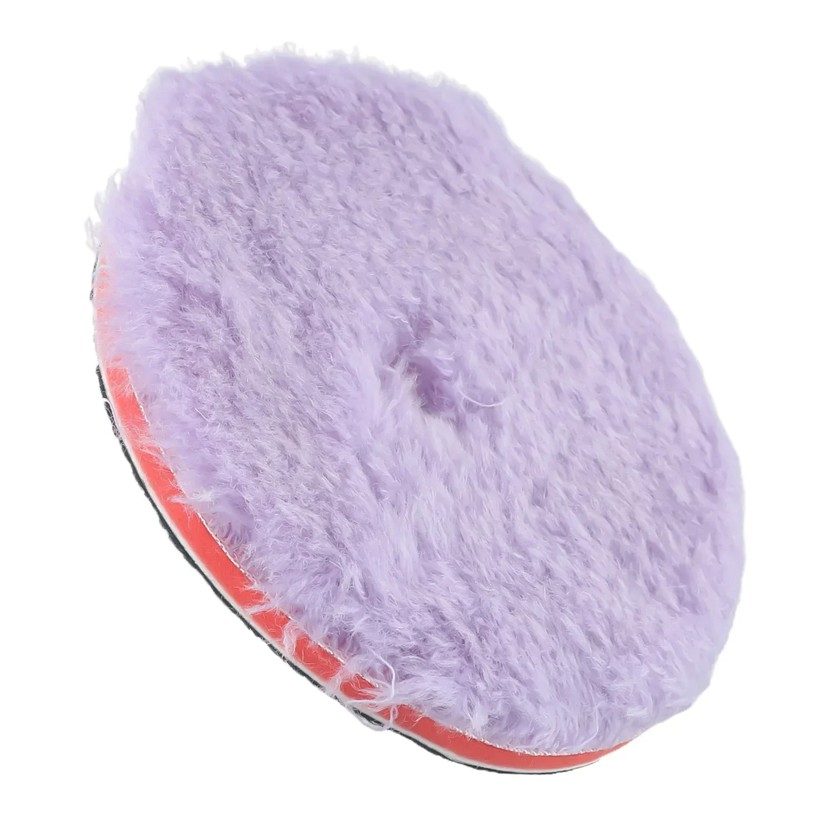 Wool Polishing Pad Furniture Ceramic Buffer Polisher 5.5 Inch Purple Wool Polishing Pad Car Waxing, Polishing And Fast Finishing