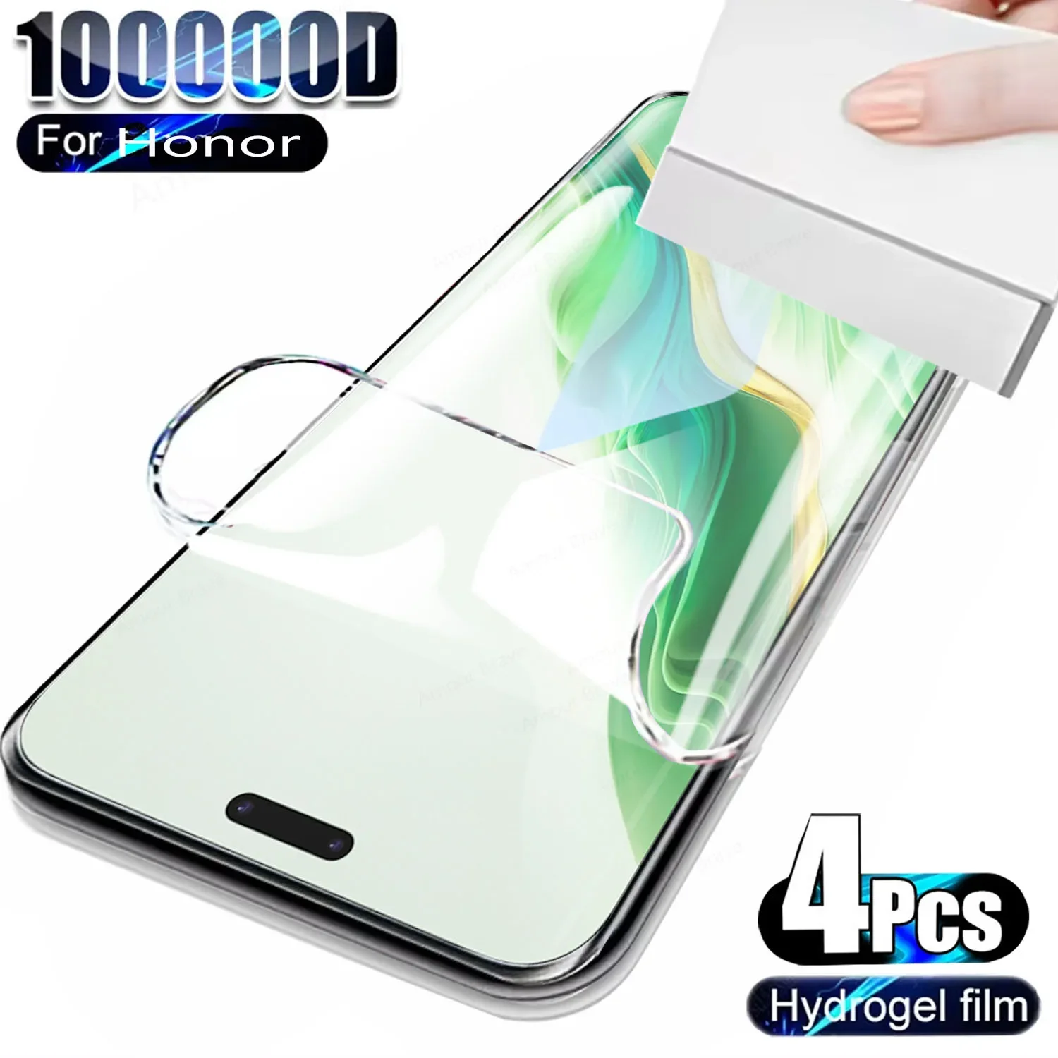 

4Pcs HD Full Curved Hydrogel Film For Honor Magic 6 Pro Screen Protector For Honor Magic 7 Ultimate 4 5 Lite ProProtective Film