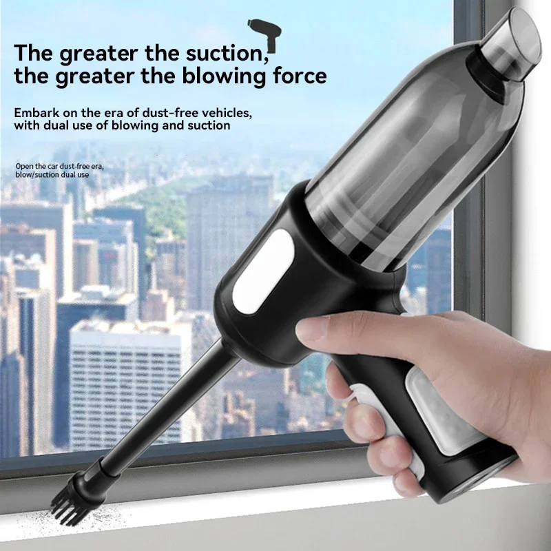 

Car Wireless Vacuum Cleaner Strong Suction Handheld Wet Dry Auto Vacuum Home & Car Dual Use Mini Vacuum Cleaner Home Appliance