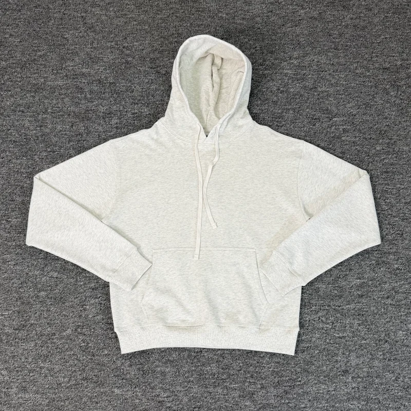 New Fashion Casual All-match Men Women Hoodie Embroidered Cherry Blossom Gray Derschutze Pullover Hoodie