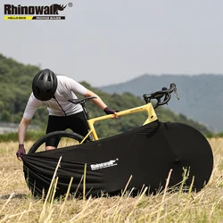 Rhinowalk Bike Wheel Cover Carry Bag Portable Dustproof Wheels Storage Pack Bag For 26-27.5