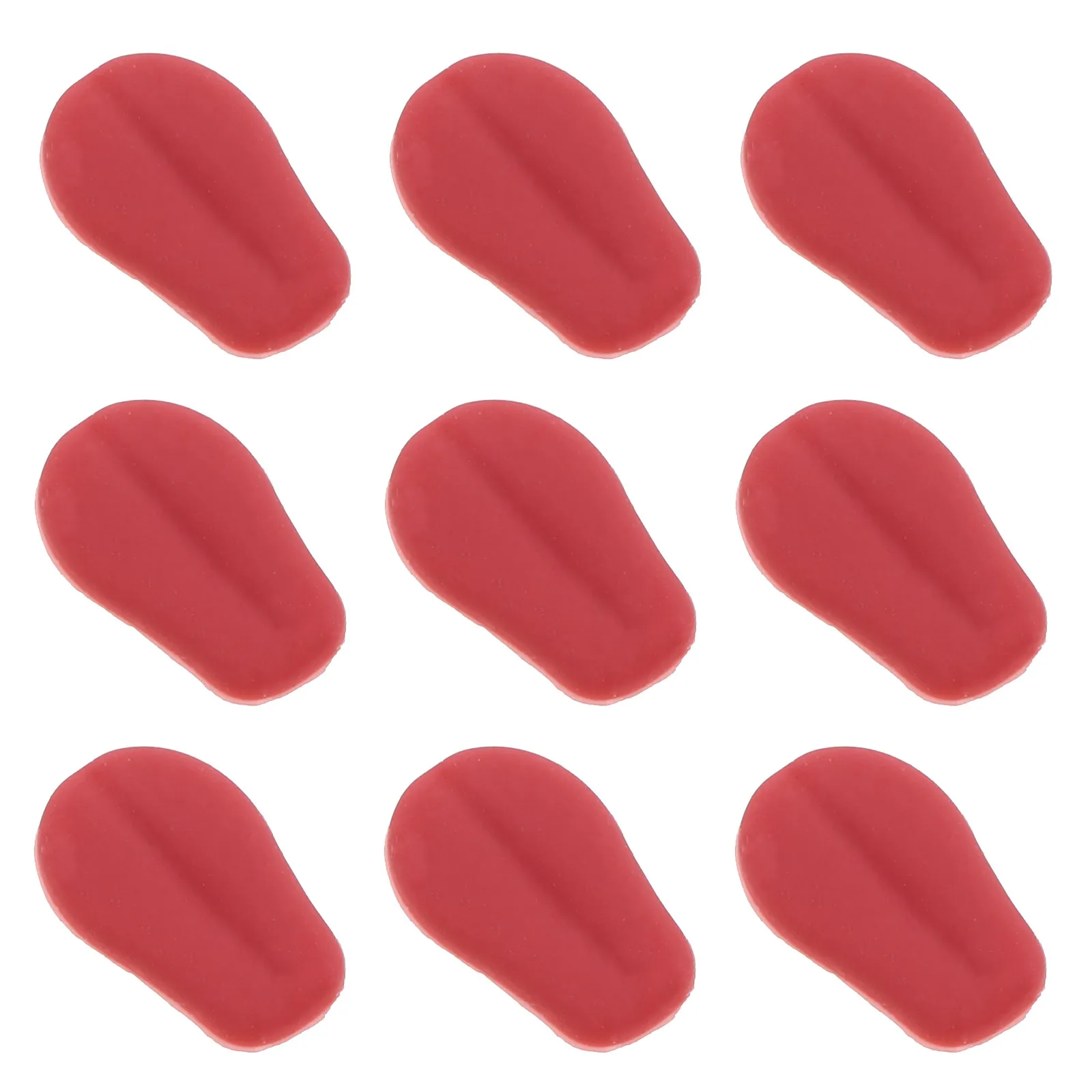 10 Pcs Costume Tongue Kit Adorable Small Colored Creepy Making Accessory Fabric Prop Fake