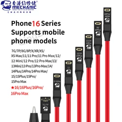 MÉCANICIEN POWER-Câble de démarrage d'alimentation pneumatique, adapté pour iPhone 6-15Pro, test de courant max, réparation de carte mère, outil de câble de démarrage d'alimentation