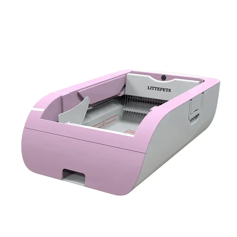 Automatic Cat  Box Self Cleaning Smart Cat Toilet Trainning Kit Pet  Box Tray Splash Proof Arenero Gato Cerrado