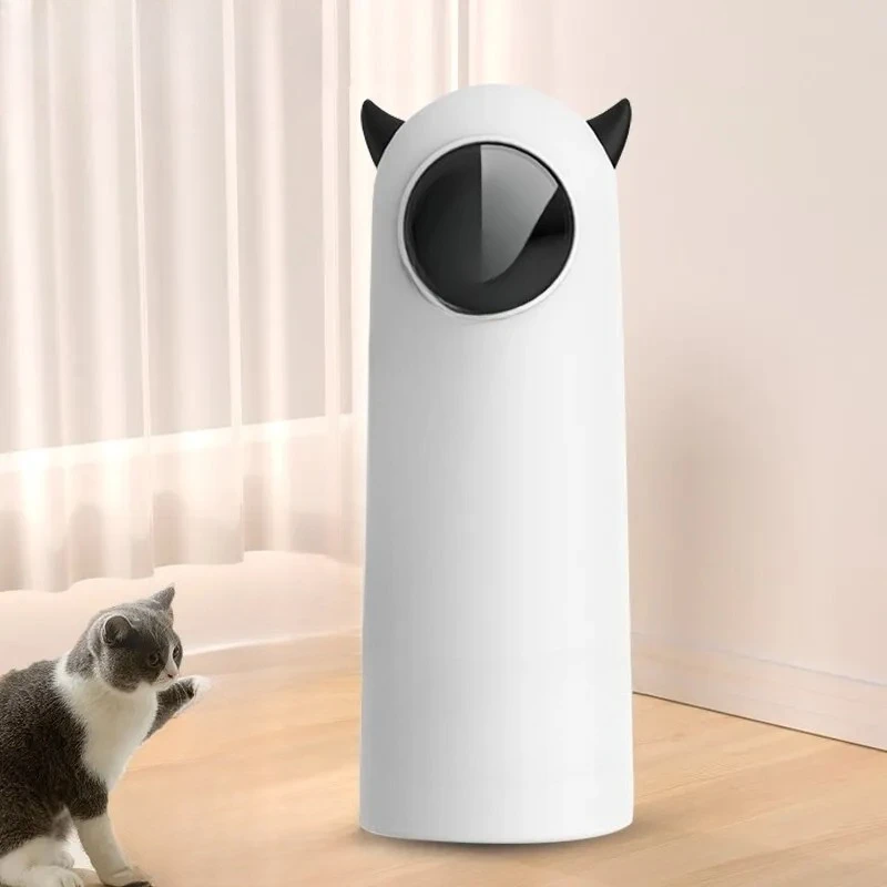 `Rechargeable Laser Cat Teaser 3 Speed Modes Adjustable Silent Interactive Pet Toy For Cats And Dogs Indoor Playing