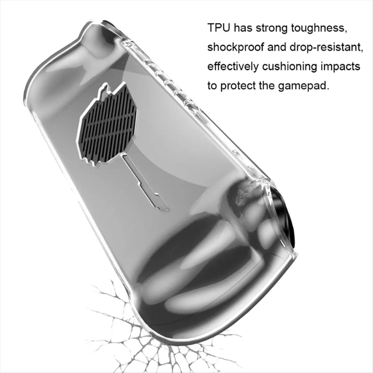 Y60A NEW-Transparent TPU Soft Protective Control Case for OneXPlayer F1 Console Cases Gamepad Joystick Cover Accessories