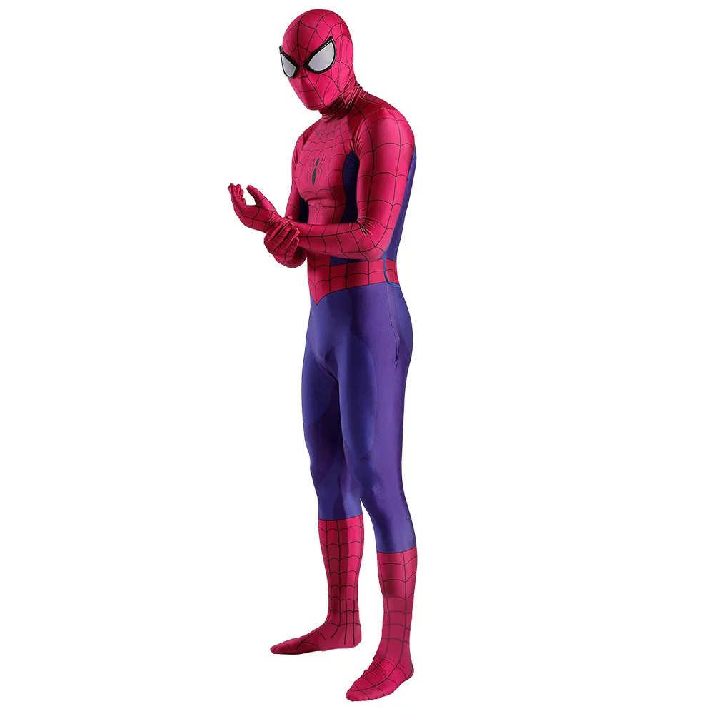 Spandex Spiderman Cosplay para crianças e adultos, Peter Parker, Super-heróis, Fatos Zentai, Halloween, 1994