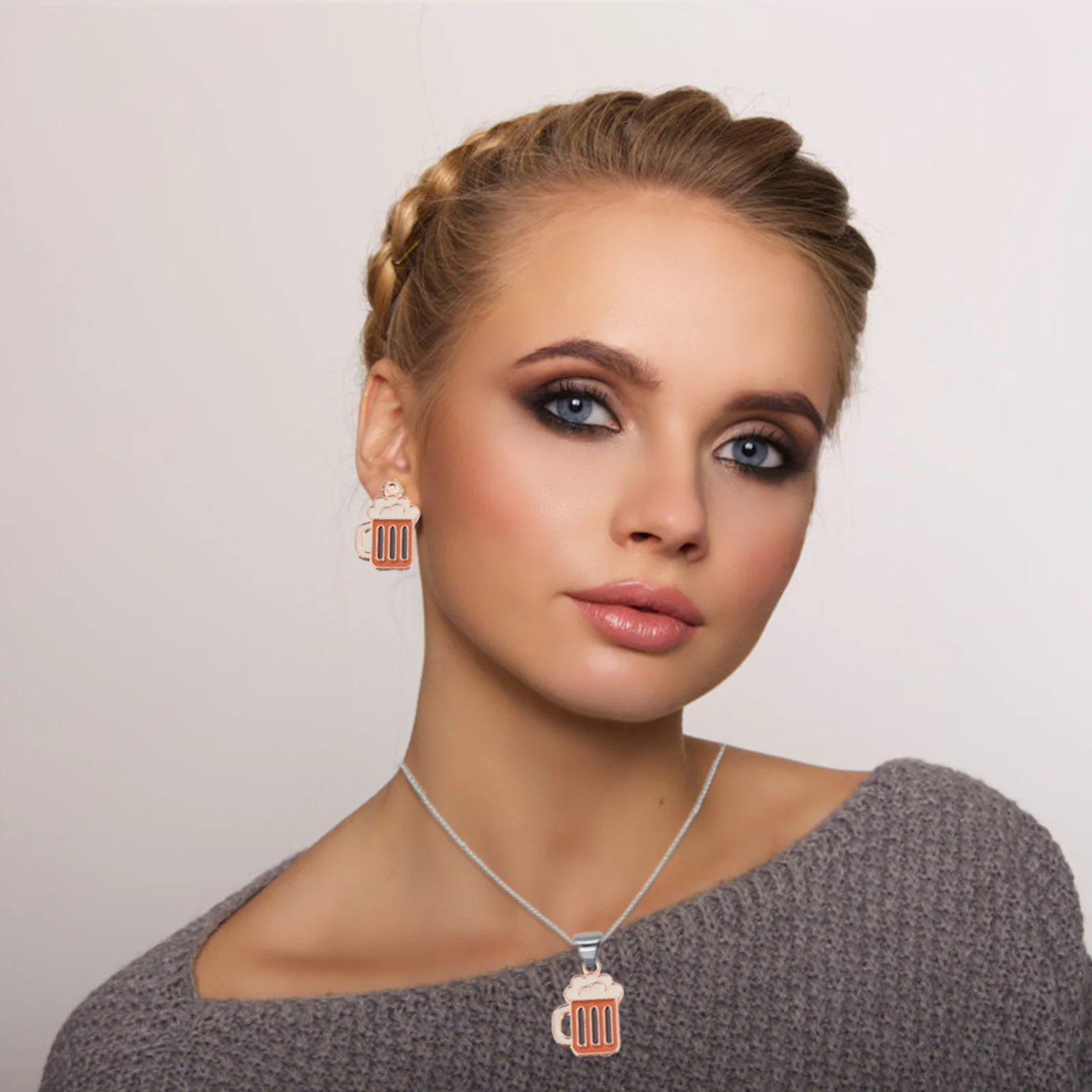 

1Set DIY Alloy Cartoon Beer Cup Pendants High Quality Jewelry Supplies for Necklace Earring Bracelet Bracelet Pendant