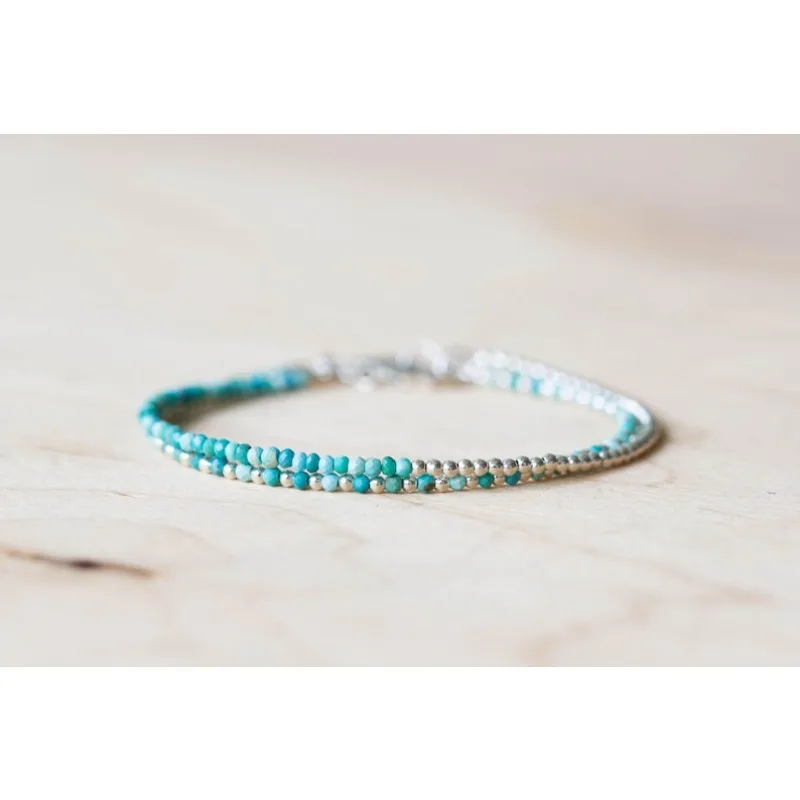Exquisito conjunto de pulsera turquesa: joyería turquesa Arizona