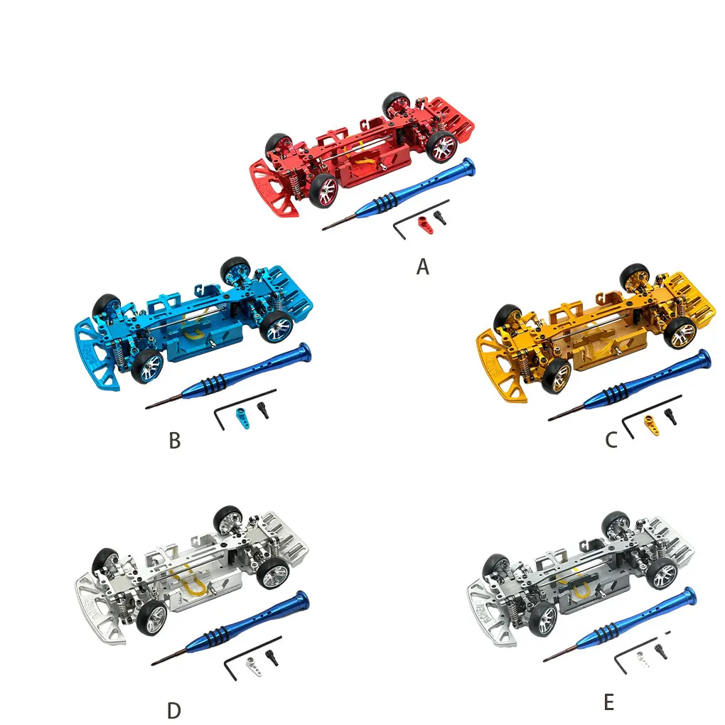 

RCGOFOLLOW Car Frame RC Car Part Precision Chassis Frame For 1/28 Wltoys K969 Drift Cars RC Upgrade Part RC Car