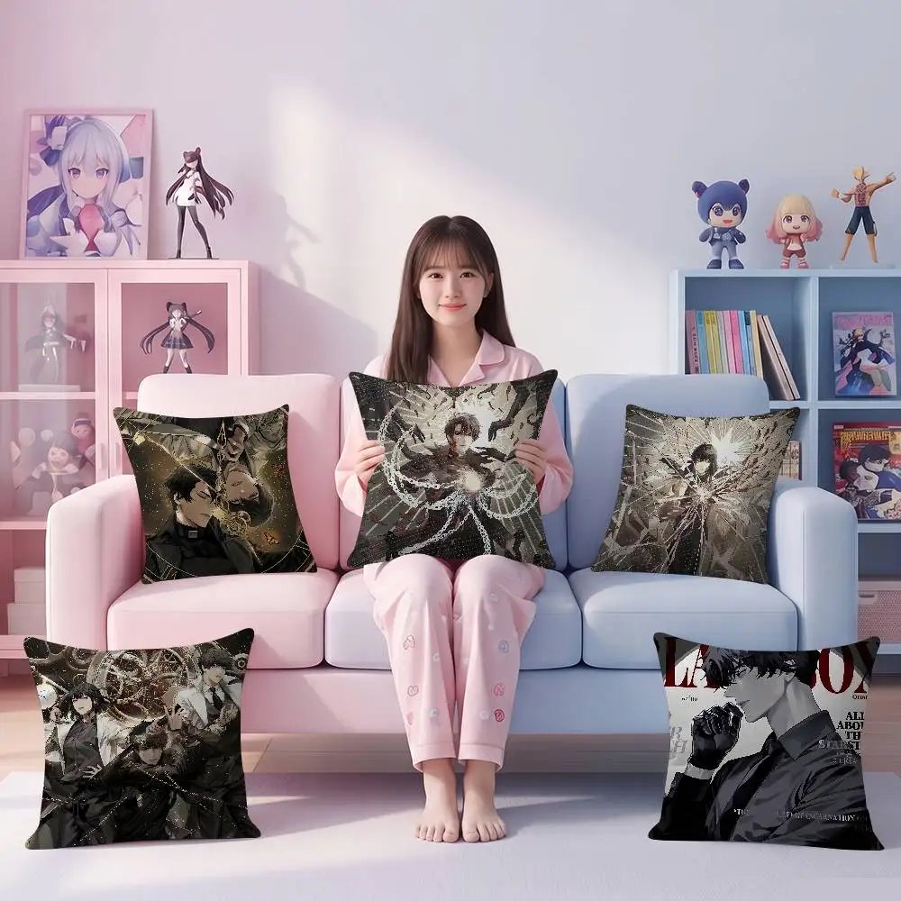 Anime O-Omniscient Reader Viewpoint Pillow Anime Pillow Sofa Bed Head Pillow Cover Cushion Cover Fashion 30x30 40x40 45*45cm