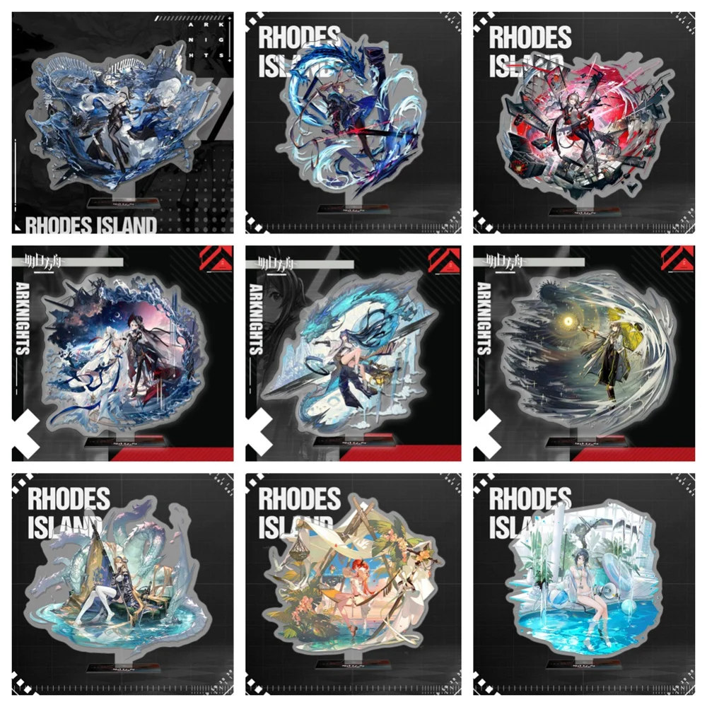 

15CM NEW Anime Arknights Acrylic Stand Model Cosplay Characters Ornament Accessories Good Collection Gifts